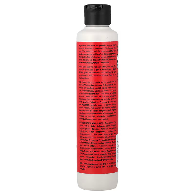 Shampoo SexyHair, I Want Volume Guava & Starfruit
