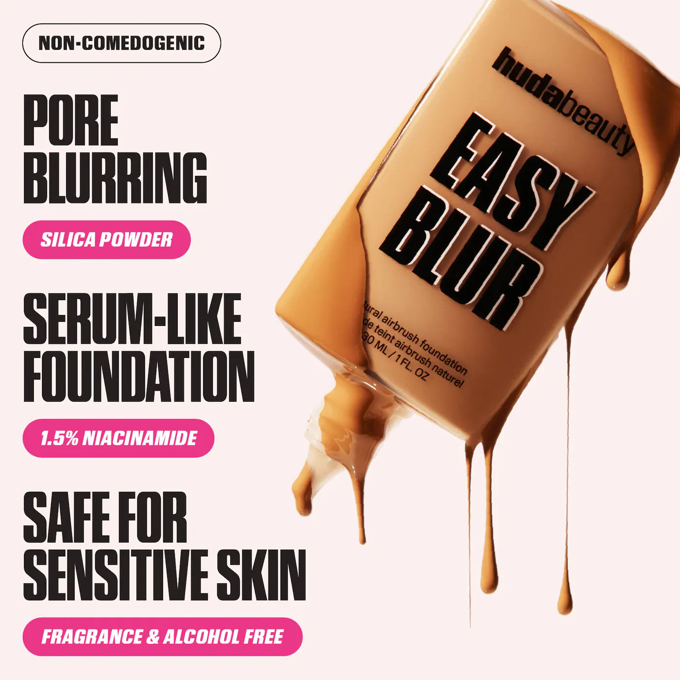 Base Easy Blur Huda Beauty Natural Airbrush