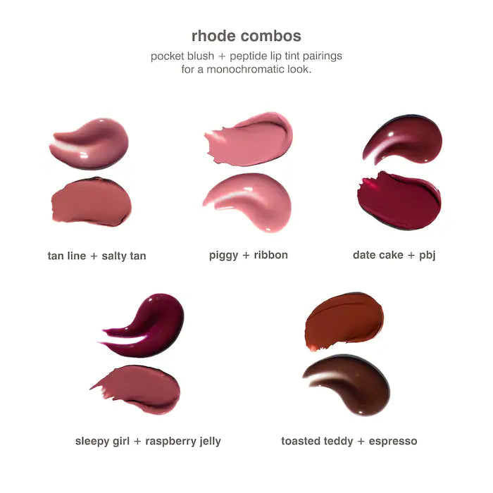 peptide lip tint nourishing glaze de rhode