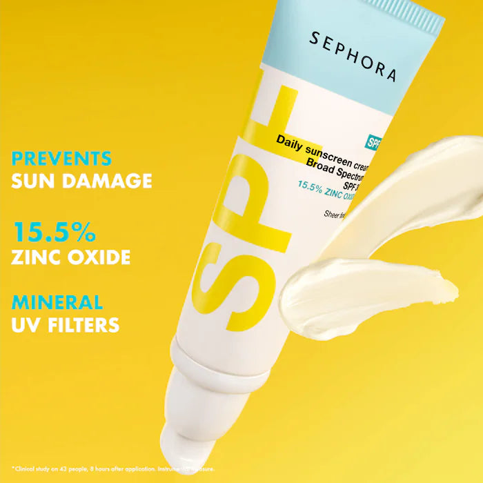 Daily sunscreen cream spf30 de sephora