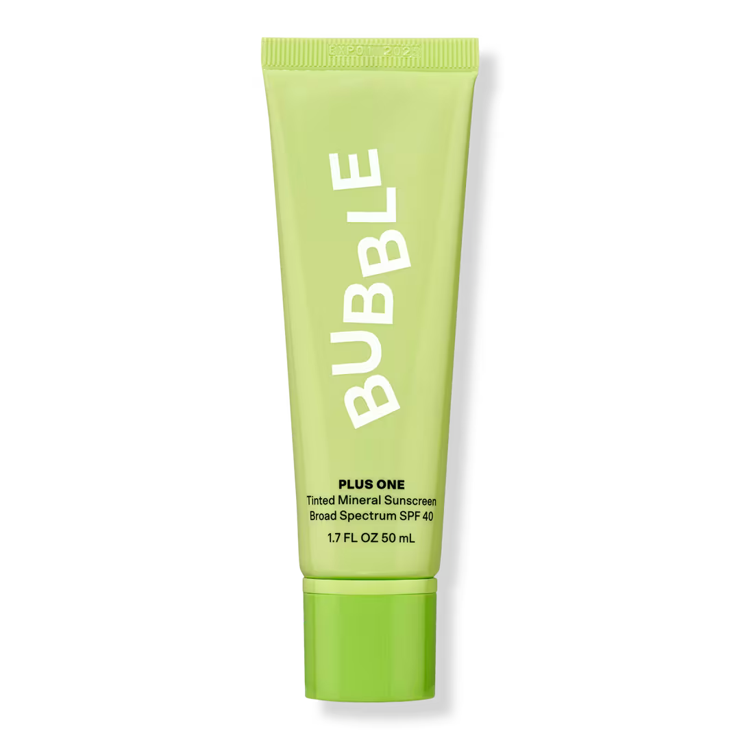 Protector solar plus one tinted spf 40 de Bubble