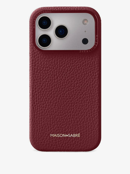 iPhone Case en Cuero de Maison De Sabre Iphone 17 Pro