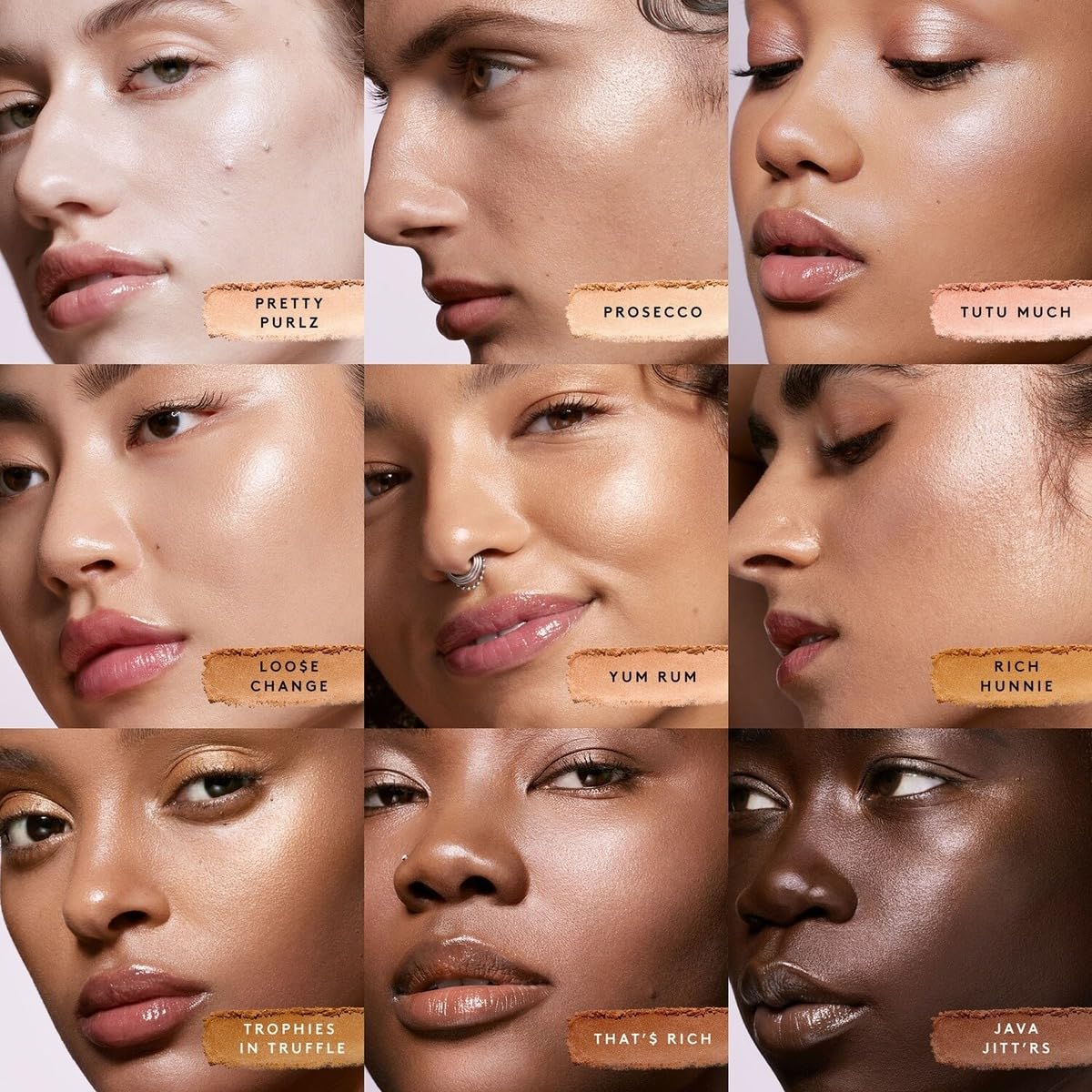 Iluminador demi glow de fenty beauty