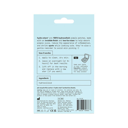 Hydro-Star Pimple Patches Transparentes