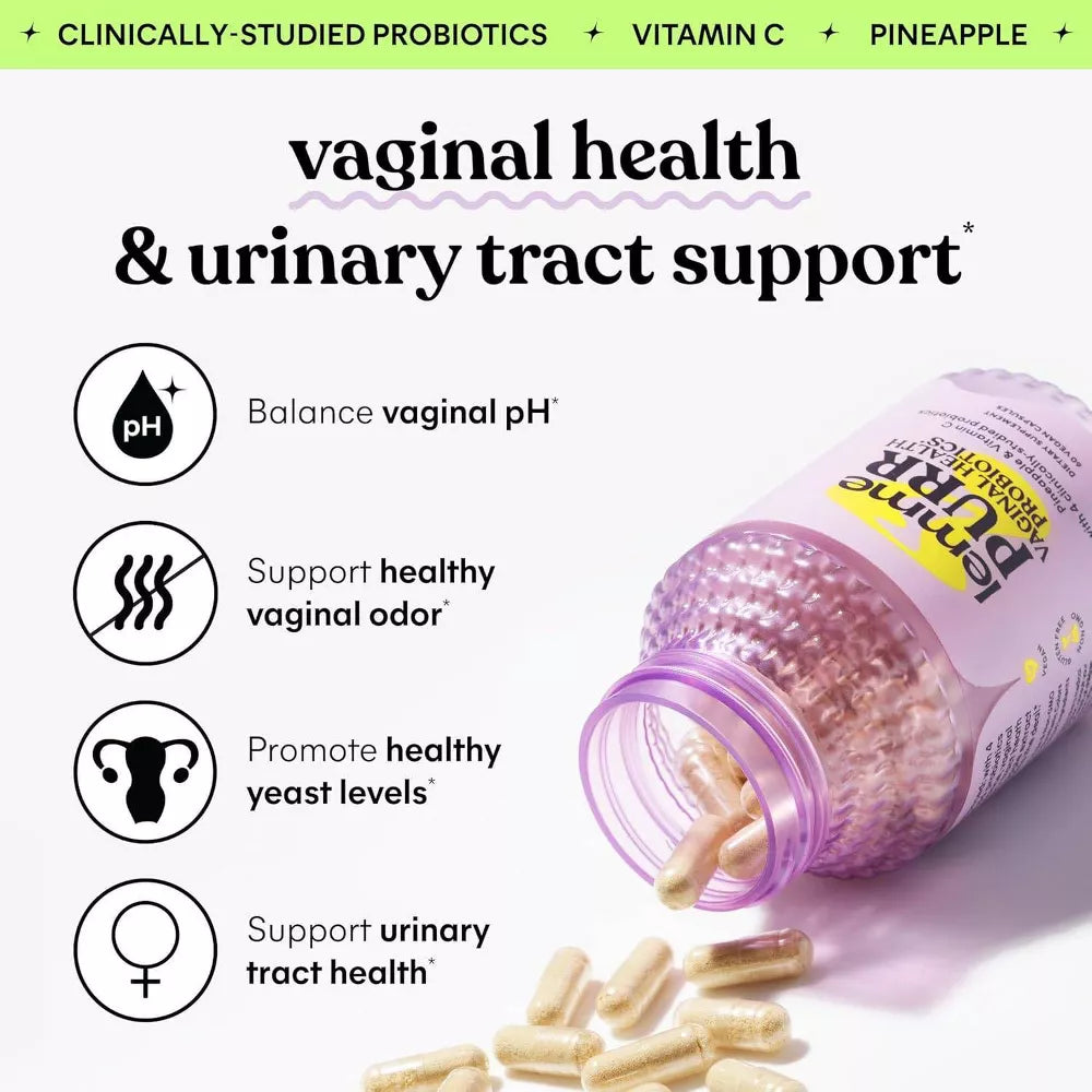 Lemme Purr vaginal health probiotics cápsulas