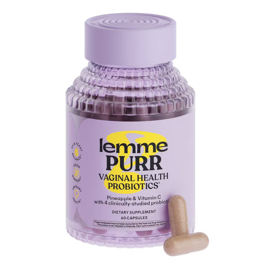 Lemme Purr vaginal health probiotics cápsulas