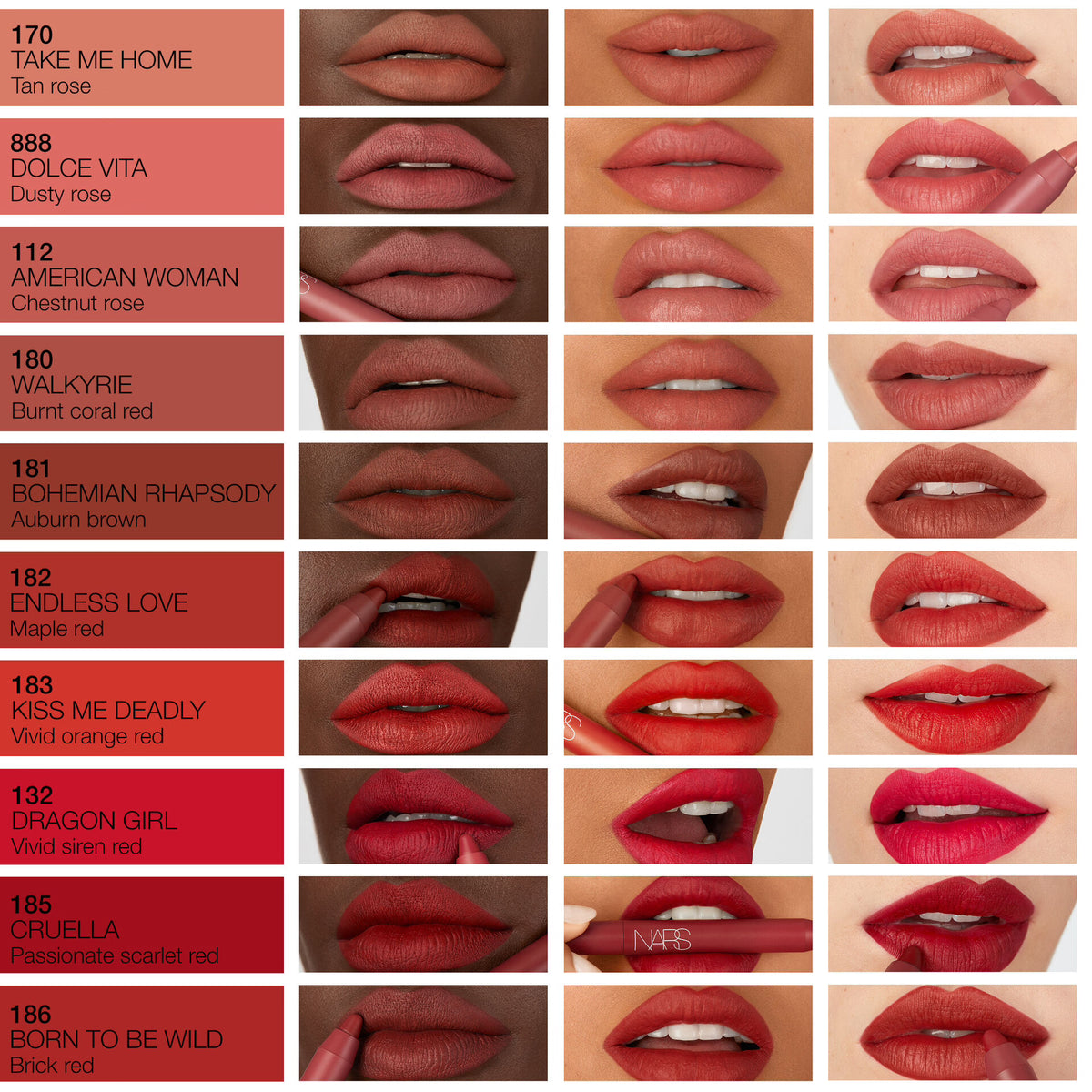 Lapiz Labial NARS Powermatte High-Intensity Lip Pencil