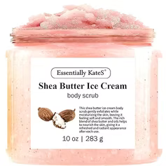body scrub shea butter ice cream de essentially kates