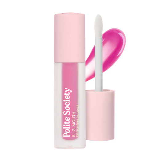 Lip plumping oil gloss big mouth de polite society