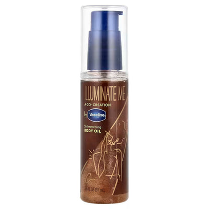 shimmering body oil iluminate me de Vaseline