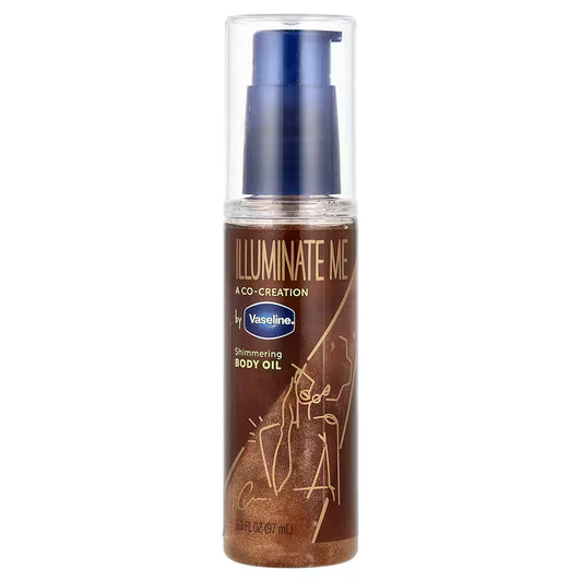 shimmering body oil iluminate me de Vaseline