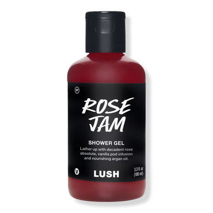 shower gel rose jam de Lush