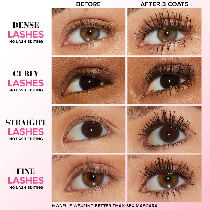 pestañina better than sex de too faced