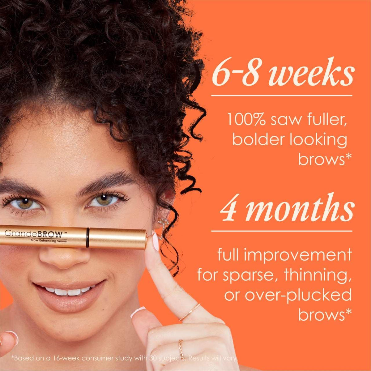 Grande Cosmetics Brow serum para el crecimiento de cejas