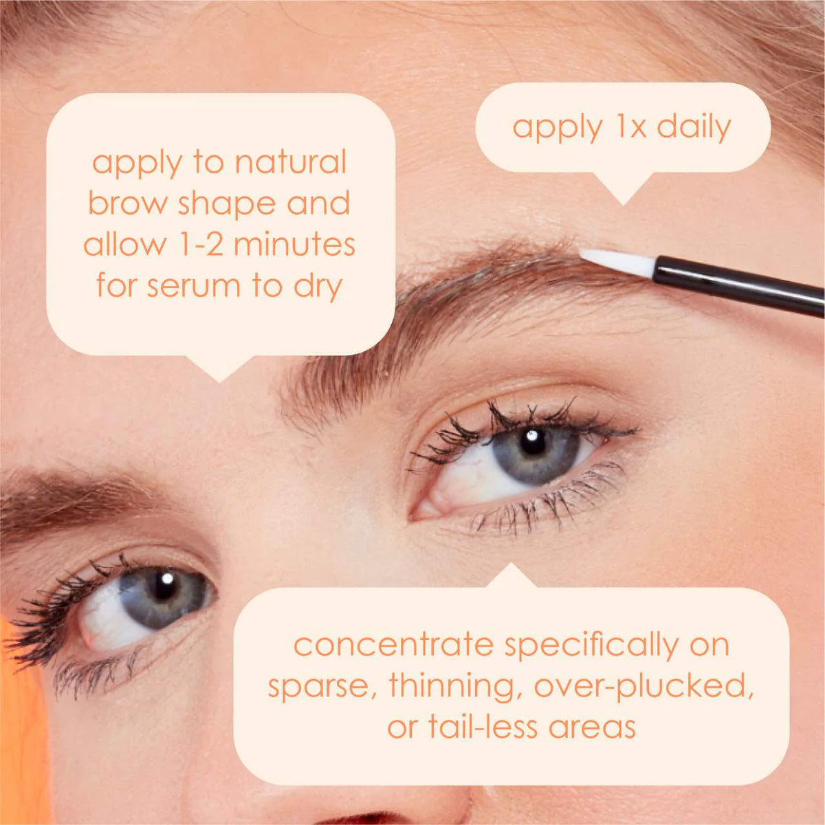 Grande Cosmetics Brow serum para el crecimiento de cejas
