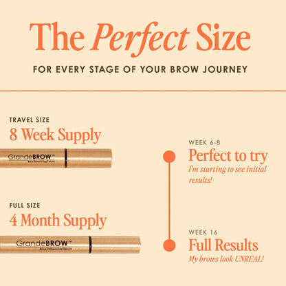Grande Cosmetics Brow serum para el crecimiento de cejas