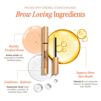 Grande Cosmetics Brow serum para el crecimiento de cejas