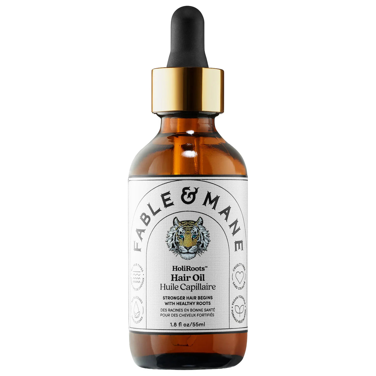 Fable & Mane HoliRoots™ Pre-Wash Scalp & Hair Treatment Oil