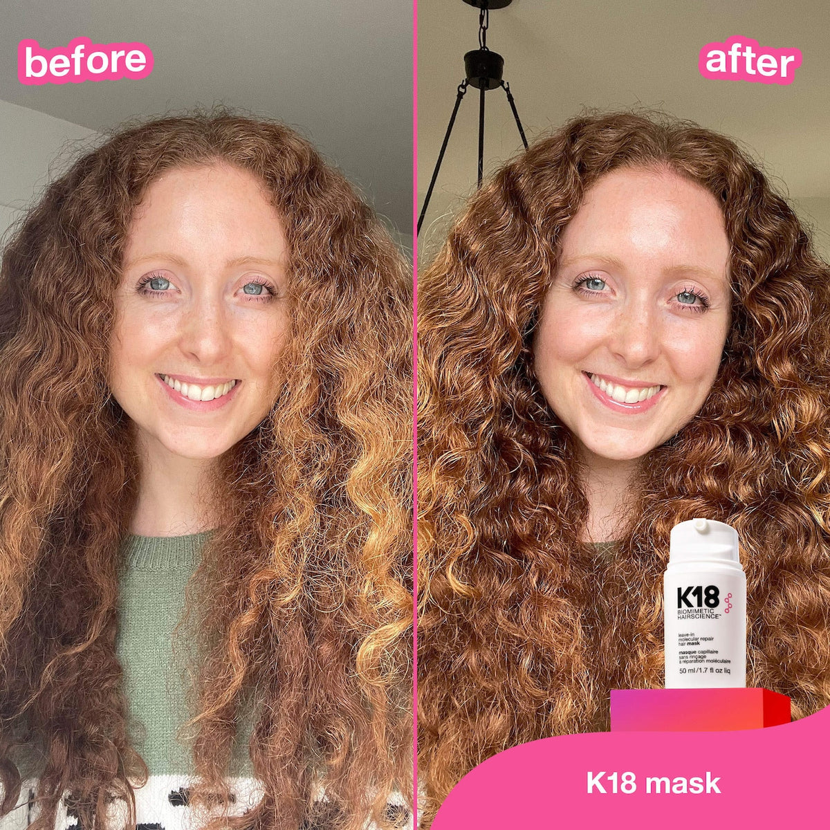 K18 Leave-in molecular repair hair mask