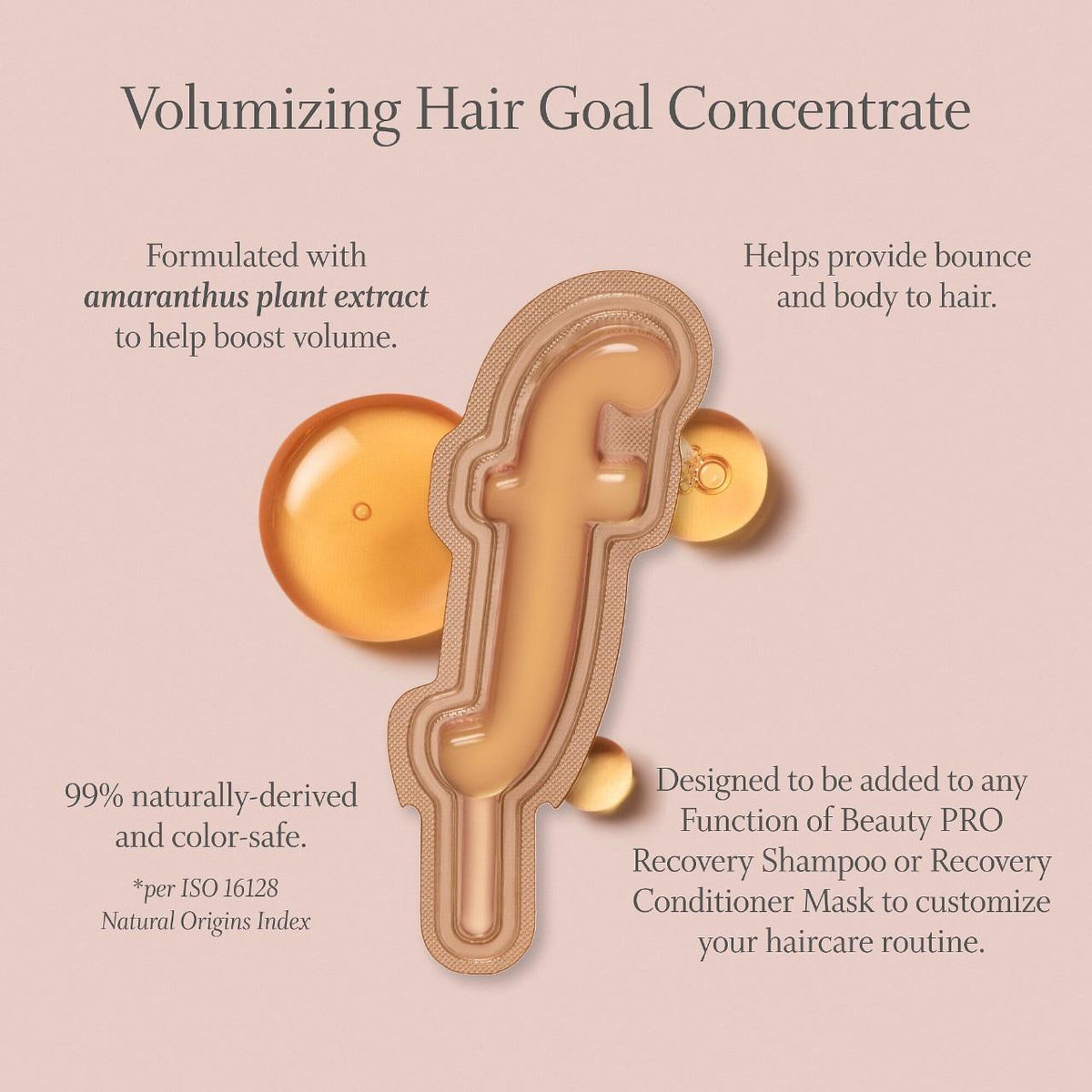 Function of Beauty PRO The Lift Legend Volumizing Hair Goal Concentrate Mix-In