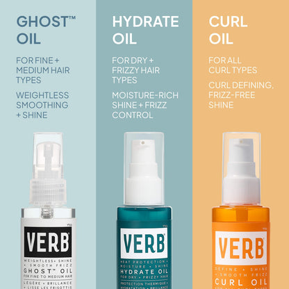 Aceite anti frizz Ghost oil de Verb