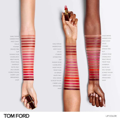 Labial Runway Matte Color with Hydrating, 12H Longwear de Tom Ford