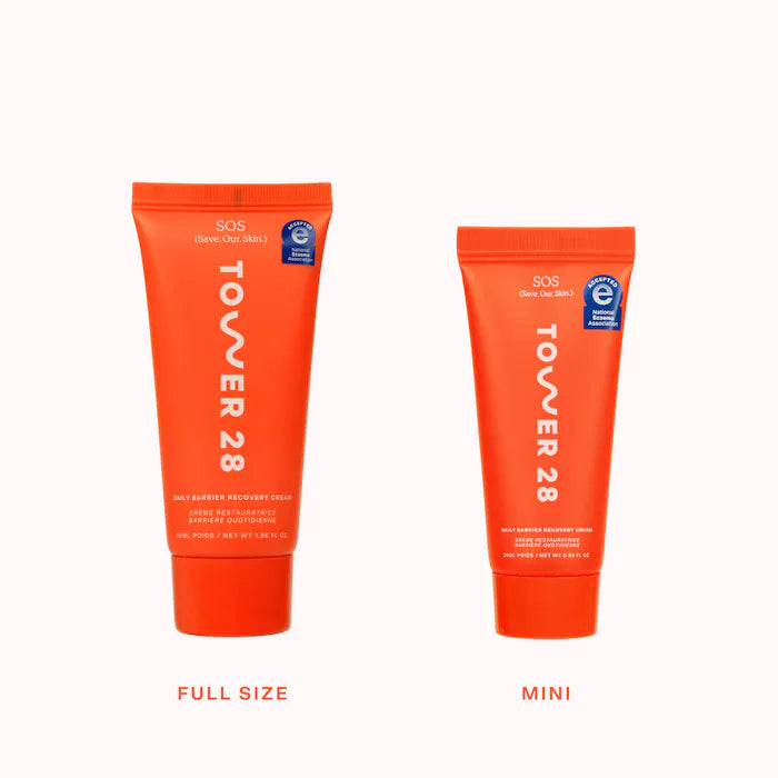 crema hidratante SOS Daily Skin Barrier Redness Recovery  de Tower 28