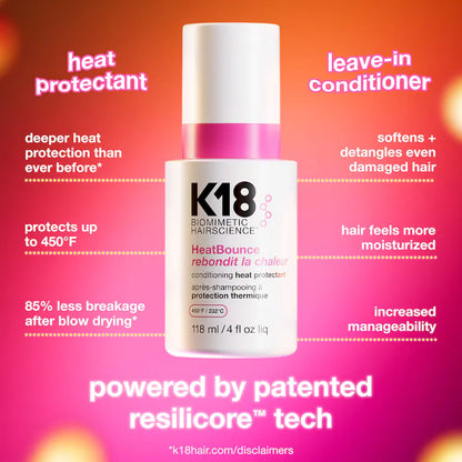 protector de calor K18 heat bounce leave-in conditioner
