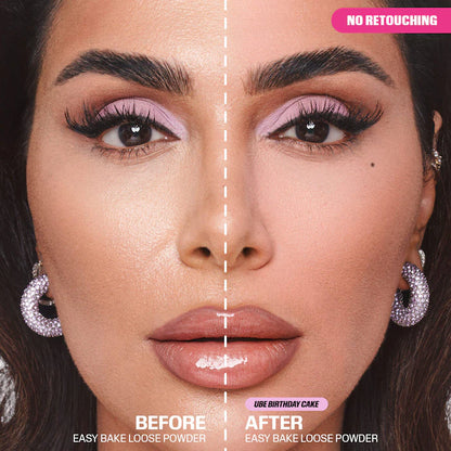 mini easy bake polvos sueltos de Huda Beauty