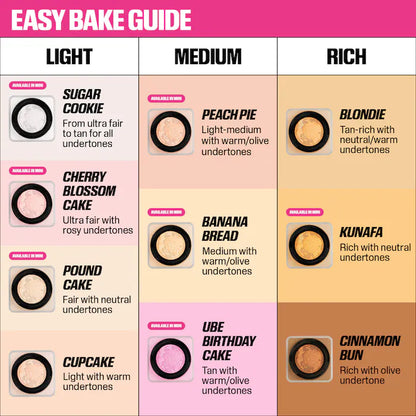mini easy bake polvos sueltos de Huda Beauty